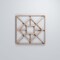 Ekena Millwork Extra Small Jamestown Decorative Fretwork Wood Wall Panels, Cherry, 7 3/8"W x 7 3/8"H x 3/8"T WALW08X08X0375JTNCH - alternate 4